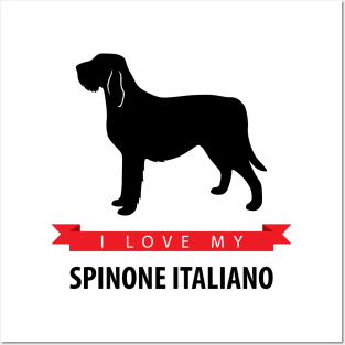 I Love My Spinone Italiano Posters and Art